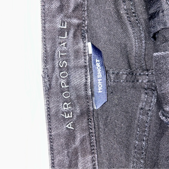 Black Distressed Women's Shorts - Picture 4 of 5